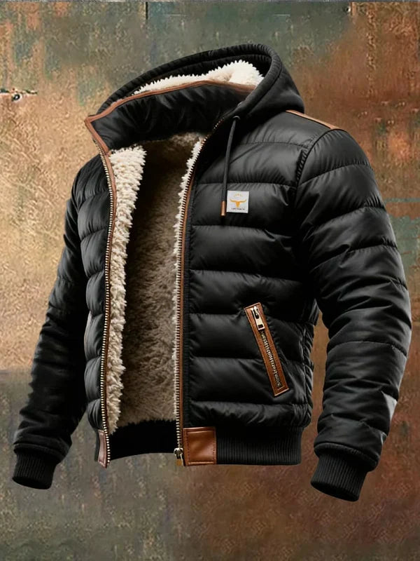 Zbigniew™ | Zimowa kurtka sherpa premium