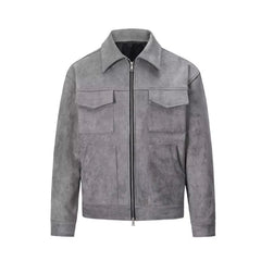 Bronisław™ | Zamszowa kurtka oversize