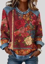 Emanuela™ | Bluza z kwiatowym nadrukiem