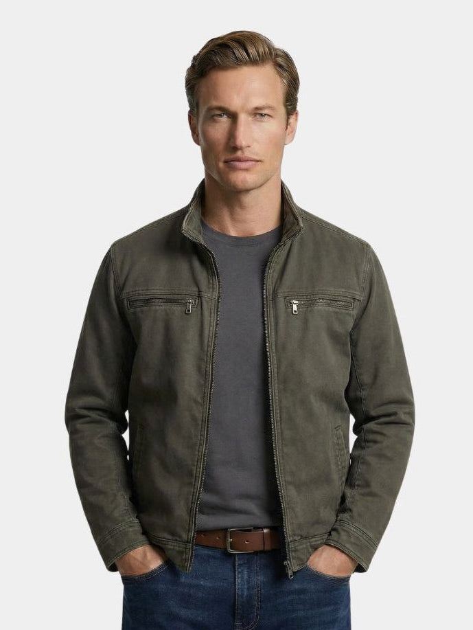 Damian™ | Oliwkowa kurtka field jacket vintage
