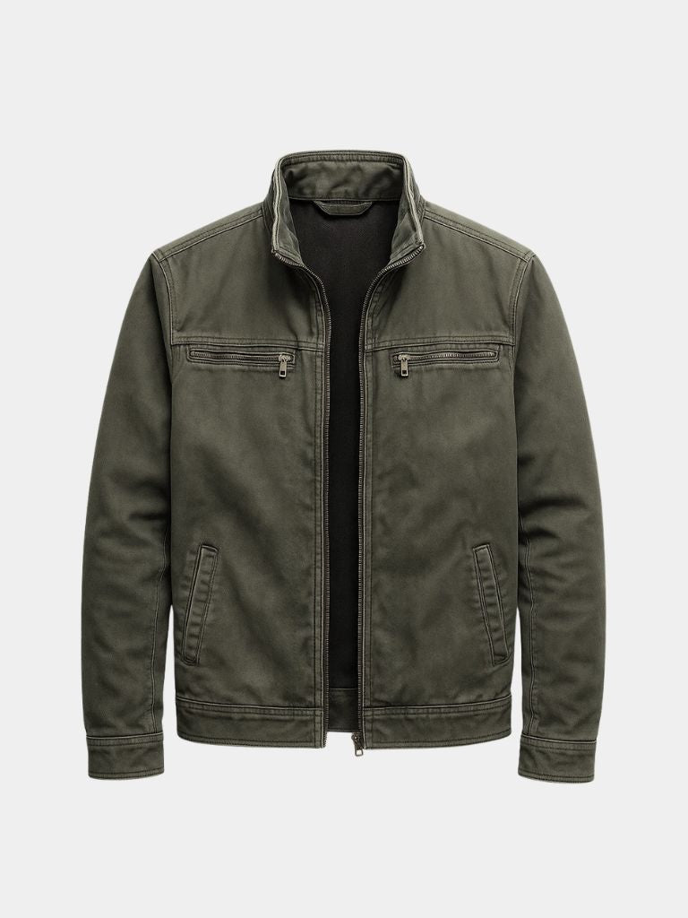 Damian™ | Oliwkowa kurtka field jacket vintage