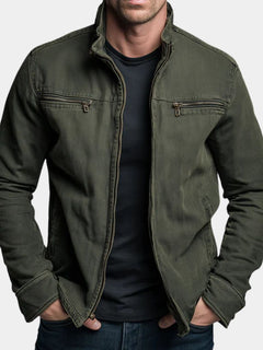 Damian™ | Oliwkowa kurtka field jacket vintage