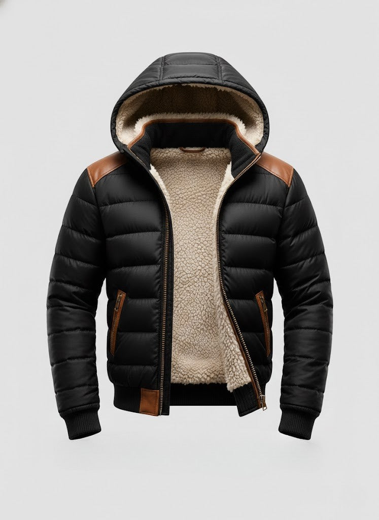 Zbigniew™ | Zimowa kurtka sherpa premium