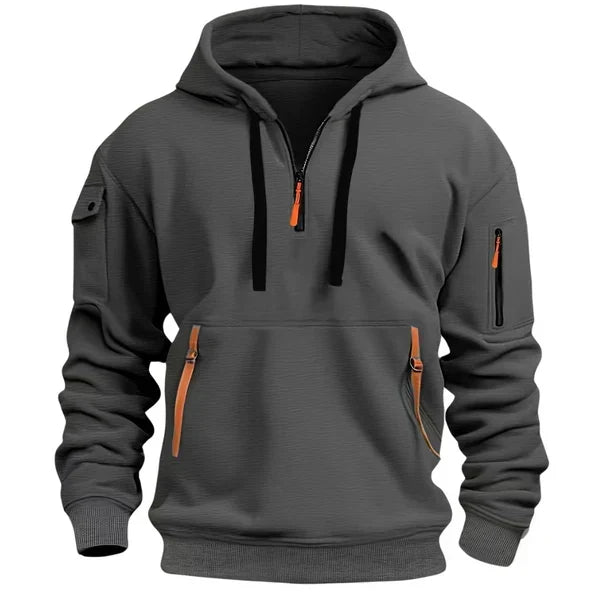 Hubert™ | Bluza z kapturem i zamkami