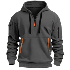 Hubert™ | Bluza z kapturem i zamkami