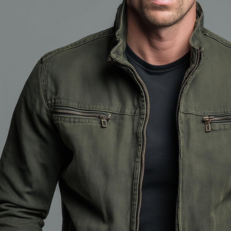 Adrian™ | Kurtka field jacket z efektem vintage
