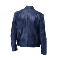 Kacper™ | Casualowa kurtka skórzana