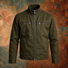 Damian™ | Oliwkowa kurtka field jacket vintage