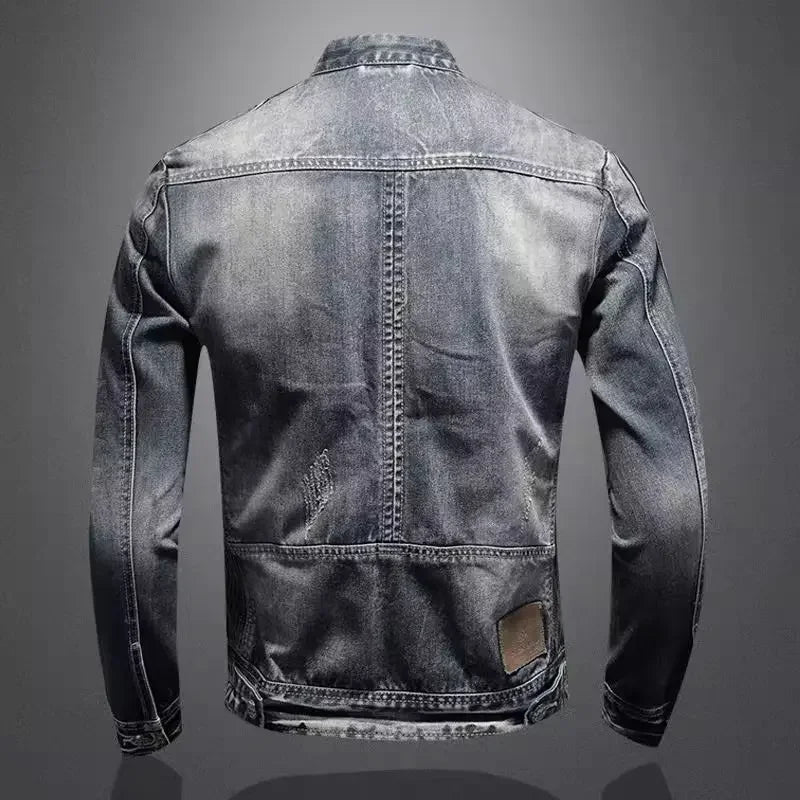 Wiesław™ | Jeansowa kurtka motocyklowa