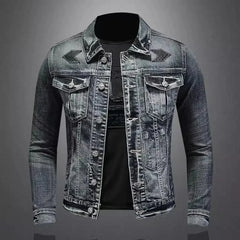 Wiesław™ | Jeansowa kurtka motocyklowa