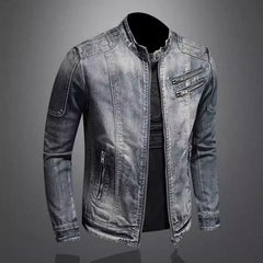 Wiesław™ | Jeansowa kurtka motocyklowa