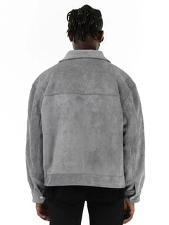 Bronisław™ | Zamszowa kurtka oversize