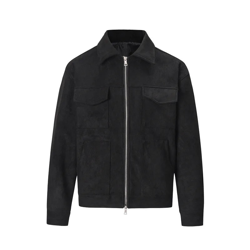 Bronisław™ | Zamszowa kurtka oversize