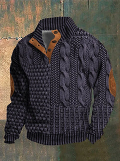 Oliwier™ | Ciepły sweter męski ze wzorem retro