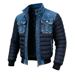 Tymon™ | Ocieplana kurtka jeansowa