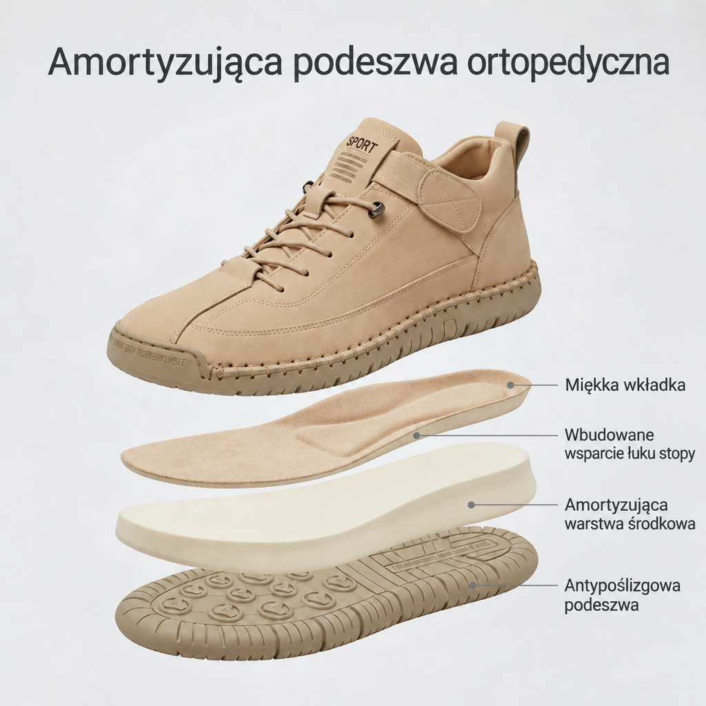 Rozalia – amortyzująca podeszwa ortopedyczna
