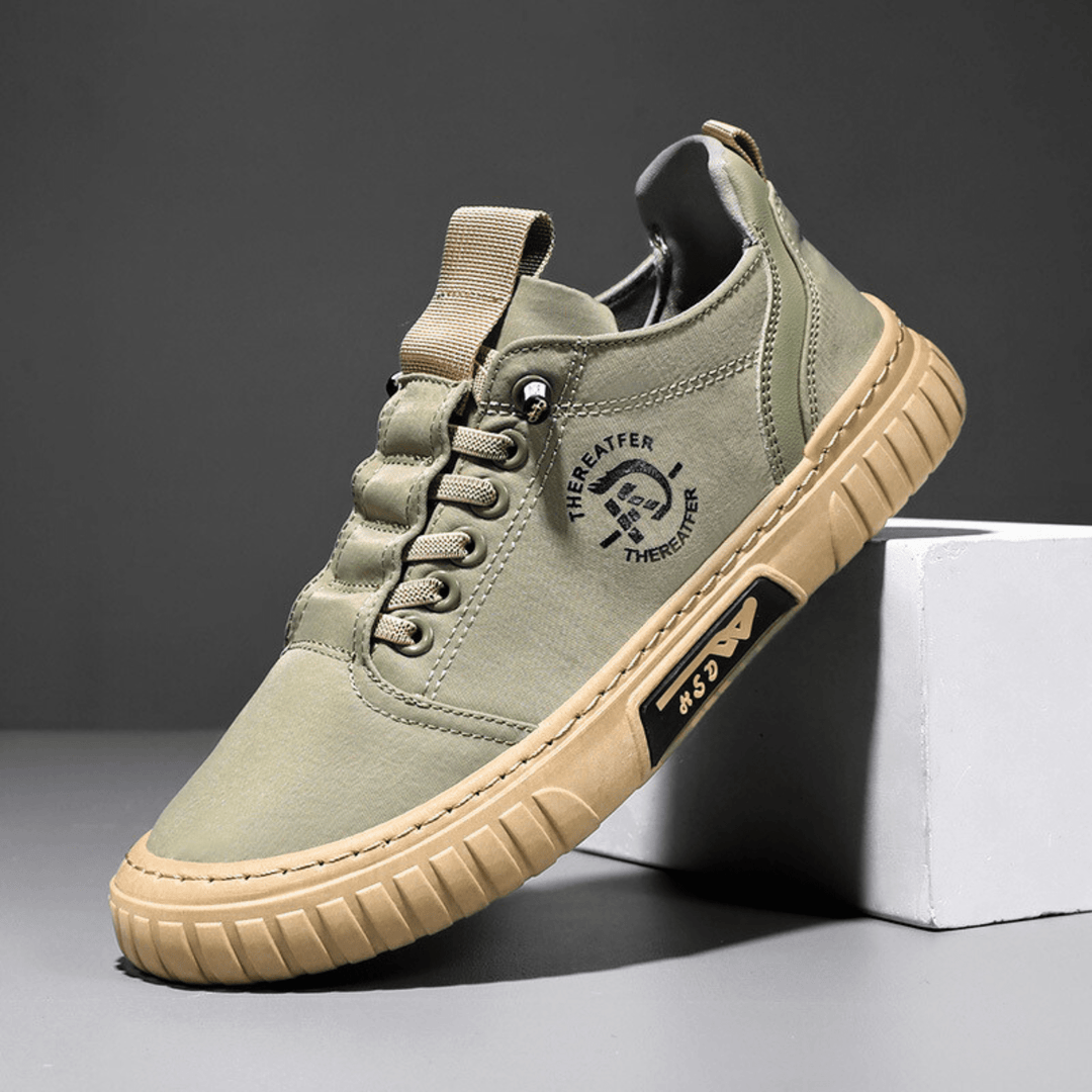 Cezary™ | Casualowe sneakersy z kontrastową podeszwą